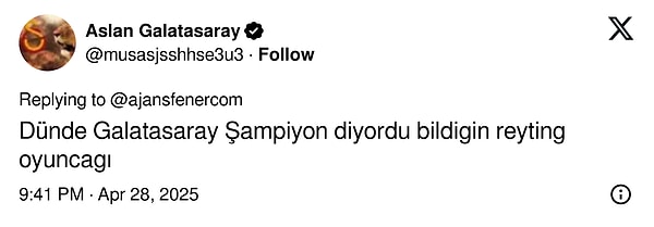 Sosyal medyada birçok futbolsever, Çakar'ın tahminine katılmadı, tepki gösterdi. Çakar'a gelen yorumlardan birkaçı şöyle👇