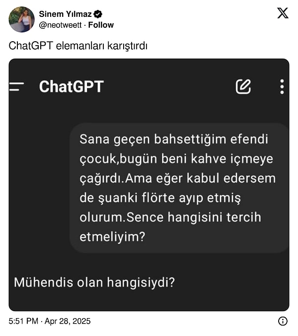 Daha net komutlar vermelisin.