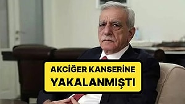 Akciğer kanserine yakalanan DEM Partili Ahmet Türk’ün son sağlık durumu açıklandı.