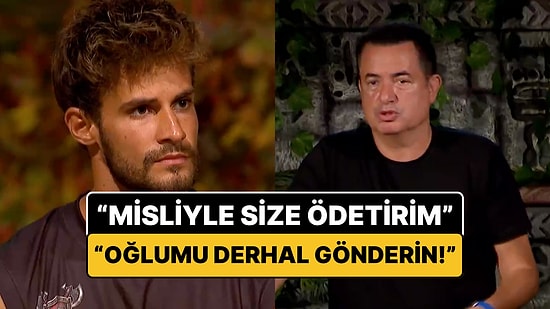 Suç Duyurusunda Bulunacaklar: Survivor'da Batuhan'ın Ailesi Acun Ilıcalı'yı Tehdit Etmiş!