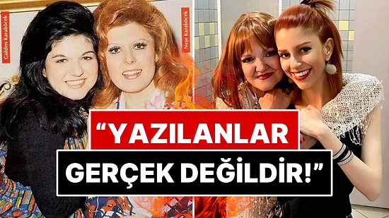 "Enişteci" Olarak Anılan Gülden Karaböcek'in Kızı, Neşe Karaböcek'in Yeni Kitabında Anlattıklarını Yalanladı!