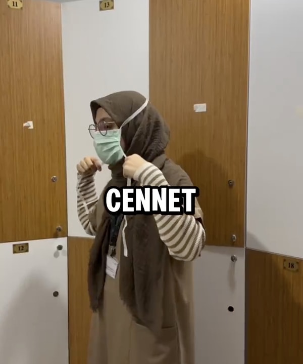 Scrubını uzun yaptırdığını anlatan tıp öğrencisinin ameliyat öncesi hazırlığı yeteri kadar steril bulunmadı.