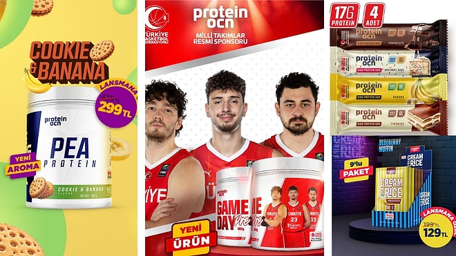 Protein Tozundan Barına Lansman İndirimiyle Proteinocn