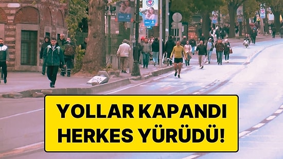 1 Mayıs Tedbirleri İşe Gidenleri Vurdu: Kapatılan Yollar Nedeniyle İşe Yürüyerek Gittiler
