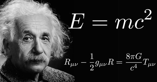 Sen E = mc²'sin! (Enerji = Kütle × Işık Hızının Karesi)