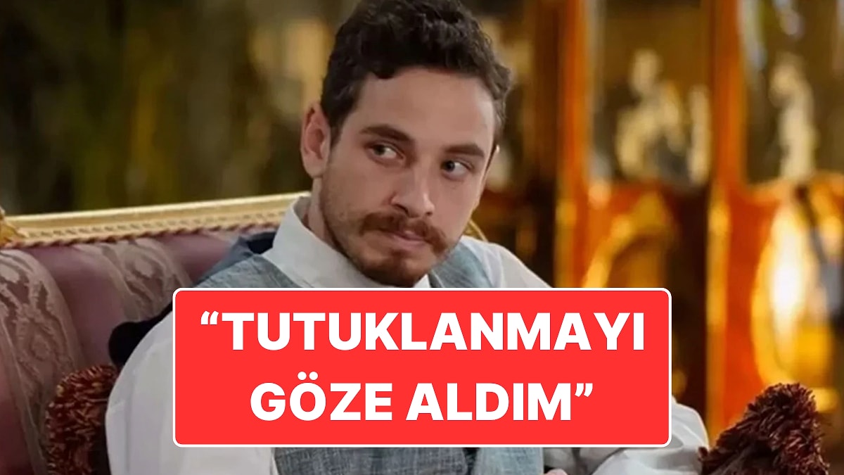 Cem Yiğit Üzümoğlu’ndan Oyuncu Boykotuna Destek: &quot;Tutuklanmayı Göze Aldım&quot;