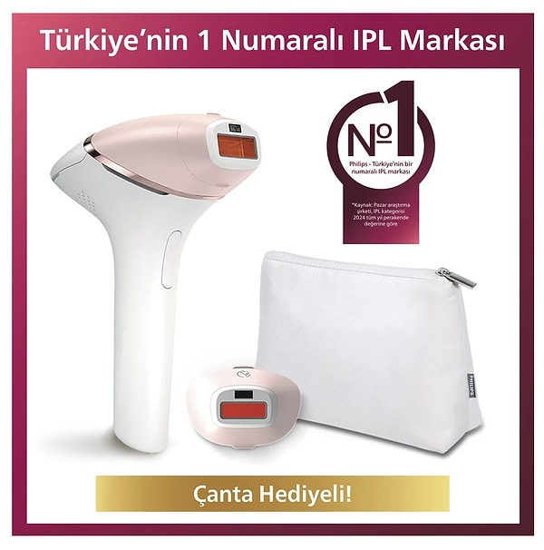 7. Hepsiburada Günün Fırsatları'nda yer alan Philips Lumea BRI950/00 Lazer Epilasyon IPL Tüy Alma Cihazı'nı kaçırmayın!