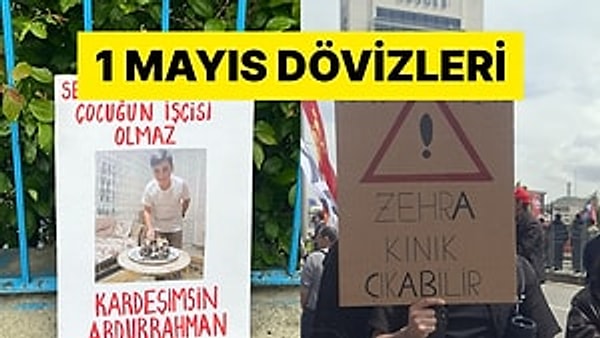 Taksim Meydanı'na izin çıkmamasıyla da gündeme oturan 1 Mayıs Emek ve Dayanışma Günü pek çok ilimizde kutlandı.