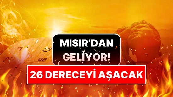 İstanbul’da Sıcaklık 26 Dereceyi Aşacak! Meteoroloji Uzmanı Sıcak Hava İçin Tarih Verdi
