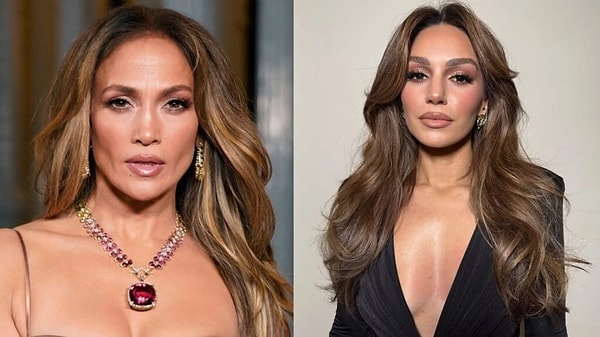 Jennifer Lopez'e olan benzerliğiyle konuşulan isim dünyaca ünlü yıldızı andırmasını da saçlarında yaptığı değişikliğe vurdu!