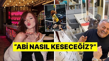 Vakıfbank'ın Yıldzı Marina Markova'nın Boyu Ünlü Kuaför Sabit Akkaya'yı Zora Soktu