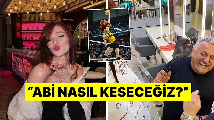 Vakıfbank'ın Yıldzı Marina Markova'nın Boyu Ünlü Kuaför Sabit Akkaya'yı Zora Soktu