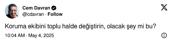 Yaşanan saldırının ardından ise Özel'in korumalarına tepkiler yükseliyor.