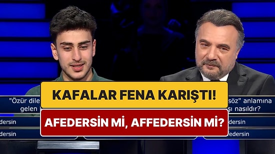 Pek Çok Kişi Yanlış Biliyormuş: Kim Milyoner Olmak İster'e TDK Sorusu Damga Vurdu!
