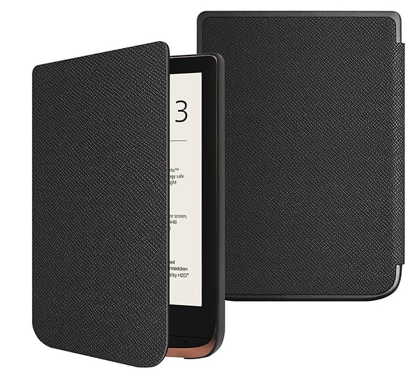 Fintie Pocketbook E-Reader Kılıfı – Ultra İnce, Otomatik Uyku/Uyanma Özellikli (Siyah)