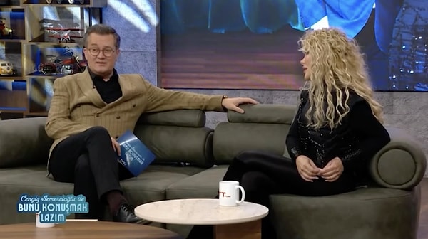 Uzunca bir süredir birlikte göremediğimiz, o zamanın pek yakıştırılan partnerleri Seren Serengil ve Cengiz Semercioğlu, seneler sonra televizyonda yan yana boy gösterdi.