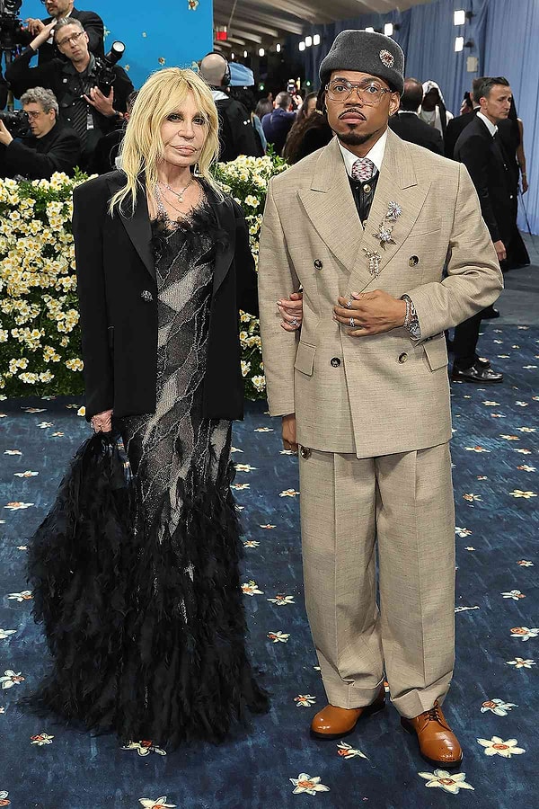 Donatella Versace ve Chance The Rapper