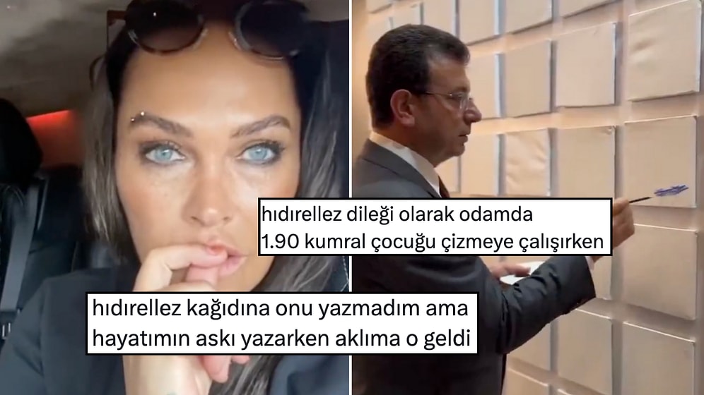 Hıdırellez Gecesi Hem Tuz Yiyenlerin Hem de Resim Yeteneğini Konuşturanların Güldüren Paylaşımları