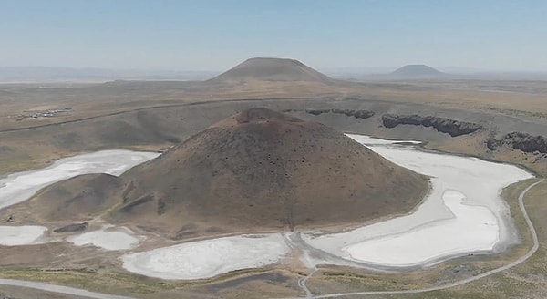 3. Turkey's evil eye, Karapinar Meke Crater Lake...