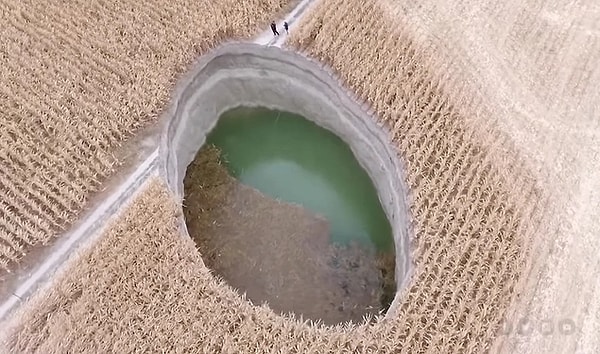 11. The sinkholes straight from fantasy movies...