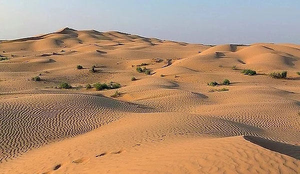 12. Karapinar dunes, the only real desert in Turkey...
