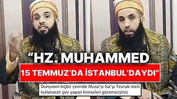 Hurafe Reis lakabıyla tanınan Muhammed Mardini yine akıllara durgunluk verecek bir açıklamada bulundu.