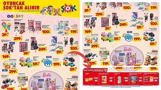 ŞOK'a Barbie Büyüleyici Parti Bebekleri Geliyor! 10 Mayıs 2025 ŞOK Aktüel Ürünler Kataloğu