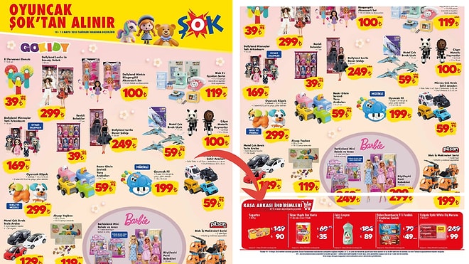 ŞOK'a Barbie Büyüleyici Parti Bebekleri Geliyor! 10 Mayıs 2025 ŞOK Aktüel Ürünler Kataloğu