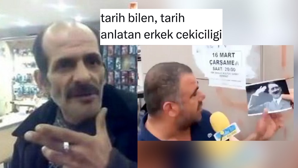 Tarih Bilen Erkek Çekiciliği Akımıyla Tarih Bilgisi Şovu Yapan Kişiler