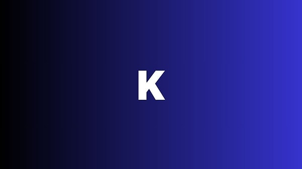Senden nefret eden kişinin baş harfi K!