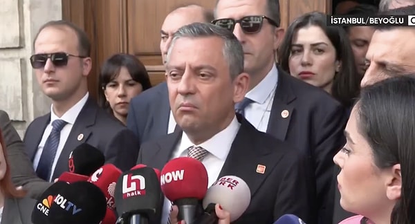 Özgür Özel, basının sorularını yanıtlarken bu sokak röportajına da değindi.