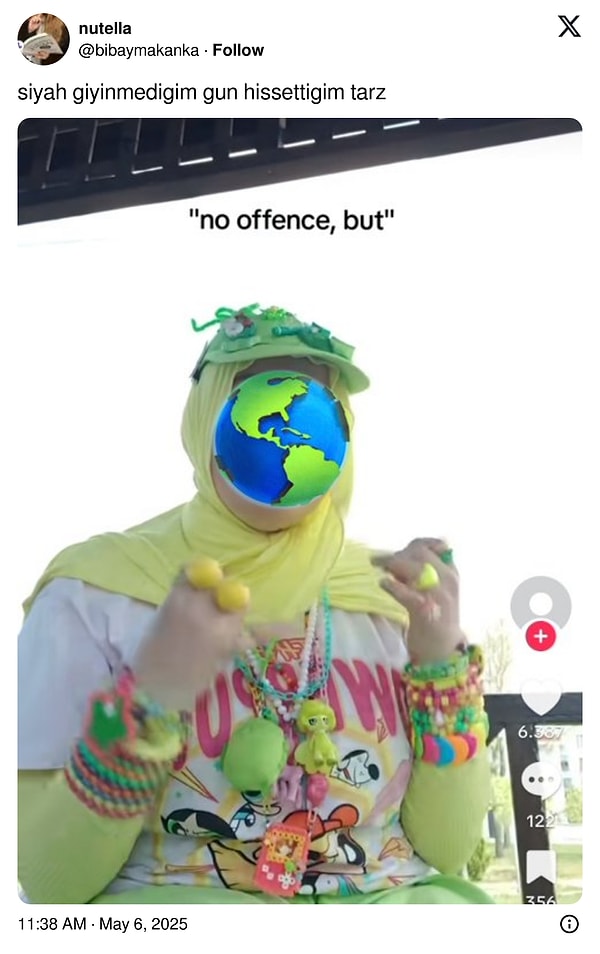 Siyahtan vazgeçemeyenler...