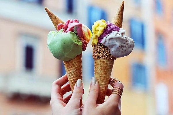 9. Enjoying Ice Cream in the Islands