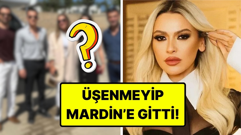 O da İzliyormuş! Hadise, Fenomen Aşiret Dizisi Uzak Şehir Setini Ziyaret Etti