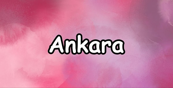 Kaderinde yazılı olan kişi Ankara'da yaşıyor!