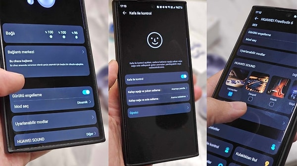 iOS, Android ve PC ile sorunsuz bağlantı, uygulama üzerinden pratik kullanım ve kafa ile kontrol gibi özellikleri ile Huawei FreeBuds sorunsuz bir deneyim sunuyor.