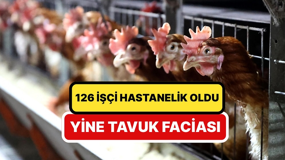 Yine Tavuk Yine Zehirlenme: 126 İşçi Hastanelik Oldu