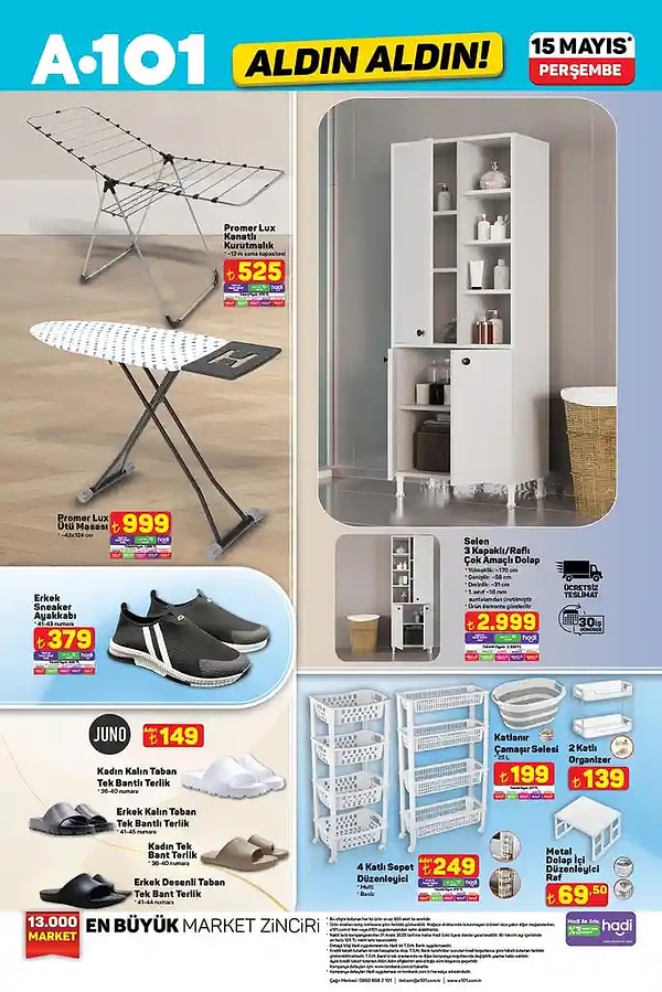 Promer Lux Kanatlı Kurutmalık 525 TL