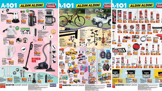 A101'e 26 Jant Çift Amortisörlü Bisiklet Geliyor! 15 Mayıs 2025 A101 Aldın Aldın Kataloğu