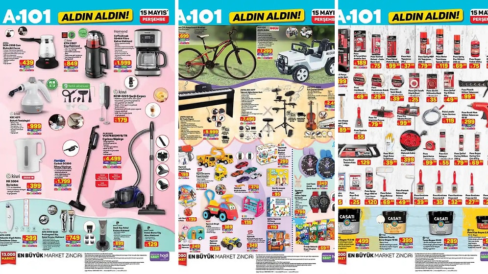 A101'e 26 Jant Çift Amortisörlü Bisiklet Geliyor! 15 Mayıs 2025 A101 Aldın Aldın Kataloğu
