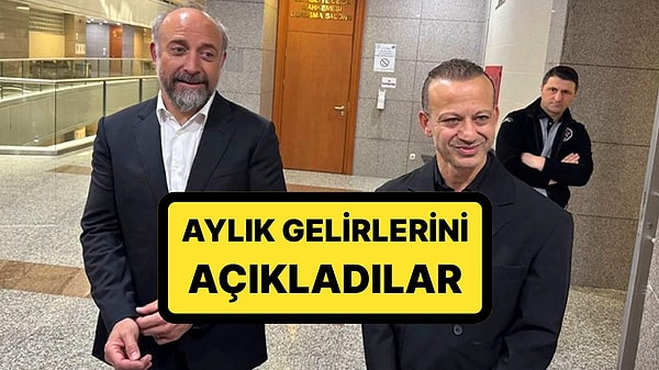 Halit Ergenç ve Rıza Kocaoğlu bugün hakim karşısına çıktı.