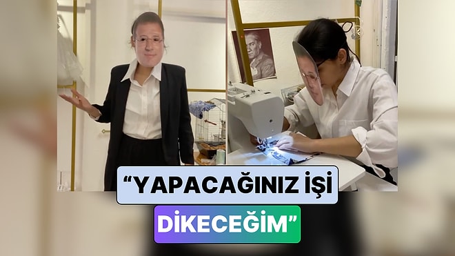 Kıyafet Diktiği Videolar ile Tanınan İçerik Üreticisi Yeni Kıyafetini Ekrem İmamoğlu Kostümü ile Dikti