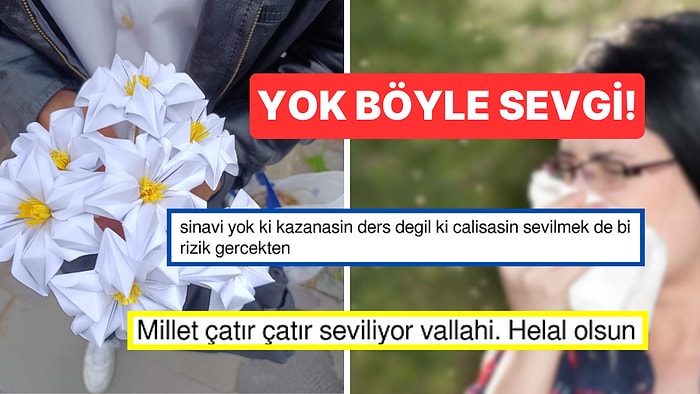 Hafiften Kıskandık! Polen Alerjisi Olan Sevgilisine Çiçek Alamadığı İçin Romantik Bir Çözüm Üreten Kullanıcı
