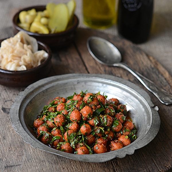 8. Domatesli Bulgur Köftesi
