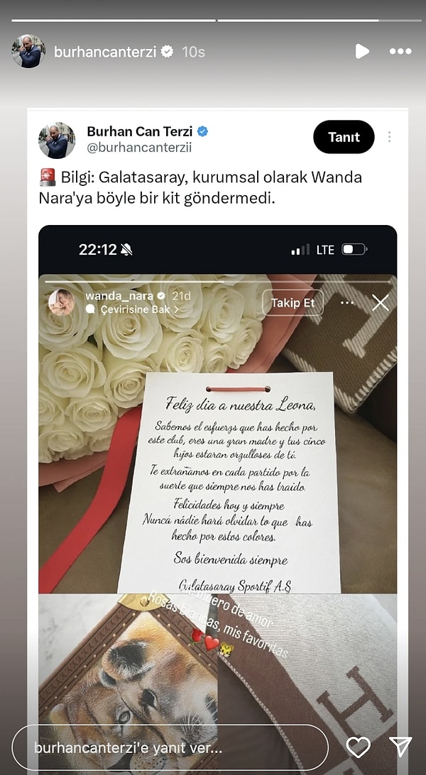 Ve asıl bomba, gazeteci Burhan Can Terzi’den geldi!