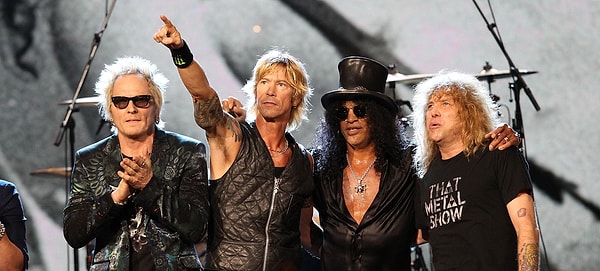 Guns N' Roses 32 yıl sonra Türkiye’ye geliyor. Görseli