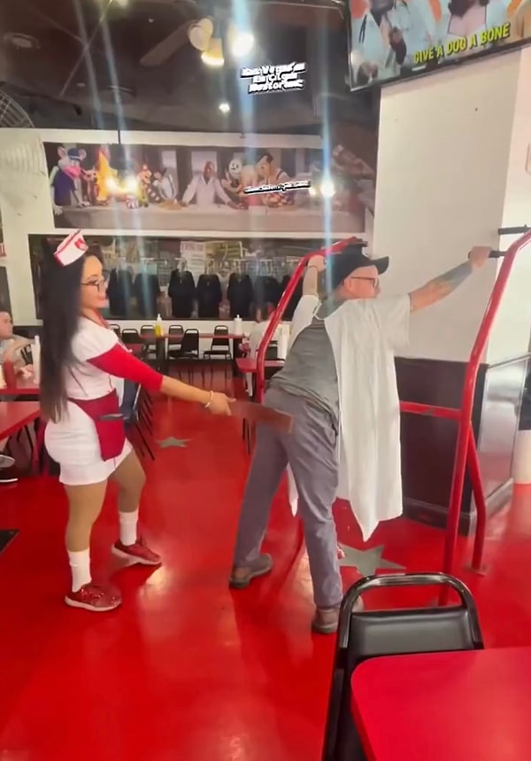 Dünyada binbir çeşit konsepte sahip restoran var. Görseli