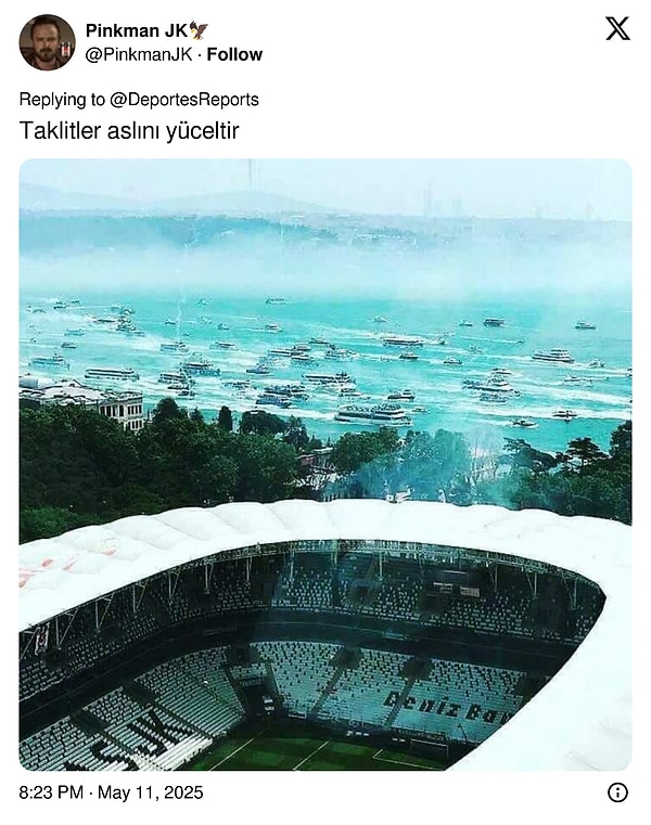 Sosyal medyada gündem olan habere Beşiktaş taraftarı tepki gösterdi . Siyah-beyazlı taraftarların konuya dair öne çıkan bazı yorumları şöyle👇🏻 Görseli