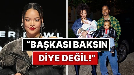Annelik Damarları Kabaran Rihanna'dan Dikkat Çeken "Bakıcı" Açıklaması