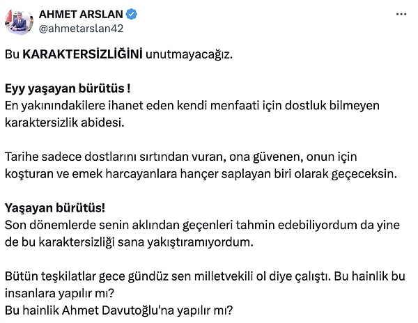 Ardından uzunca bir paylaşım daha yaptı. Görseli